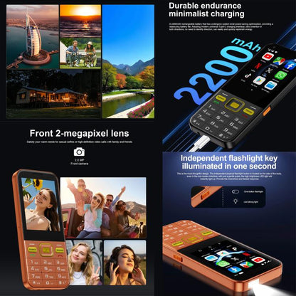 A001 / 25 MP, 2 Go + 16 Go, écran 2,8 pouces, Android 8.1, processeur quadricœur MTK6737, réseau 4G, double SIM