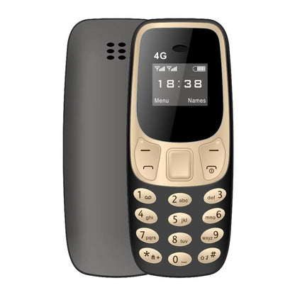 Mini téléphone portable BM10 4G, kit mains libres Bluetooth 0,66 pouce, musique MP3, double SIM, réseau : 4G