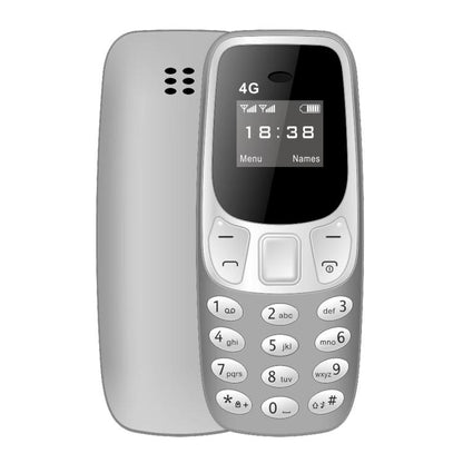 Mini téléphone portable BM10 4G, kit mains libres Bluetooth 0,66 pouce, musique MP3, double SIM, réseau : 4G