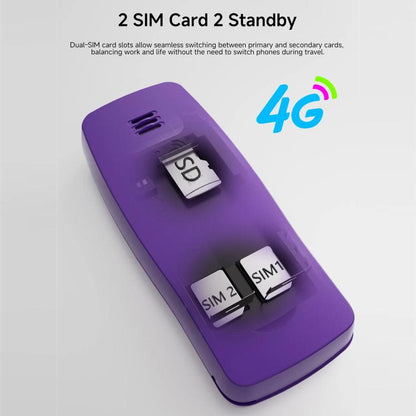 Mini téléphone portable BM80 4G, kit mains libres Bluetooth 0,85 pouce, lecture MP3, double SIM, réseau : 4G
