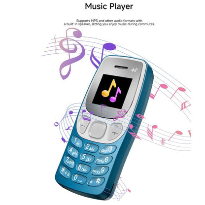 Mini téléphone portable BM80 4G, kit mains libres Bluetooth 0,85 pouce, lecture MP3, double SIM, réseau : 4G