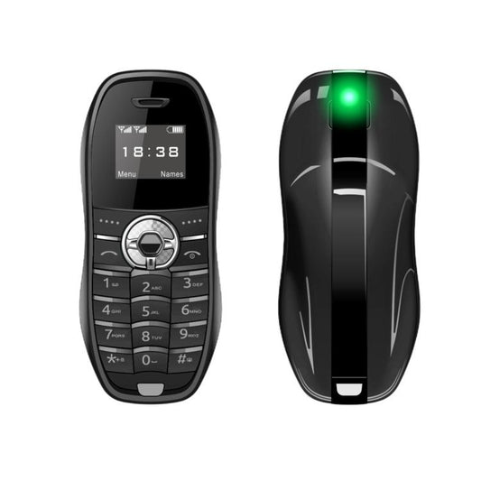 Téléphone X18 Mini, écran 0,66 pouce, processeur MTK6261D, compatible Bluetooth, radio FM, GSM, double SIM