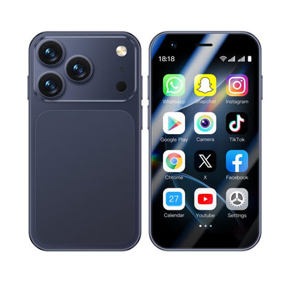 A17 mini, 2 Go + 16 Go, écran 3 pouces, Android 8.1, processeur quadricœur MTK6580, réseau 3G, double SIM
