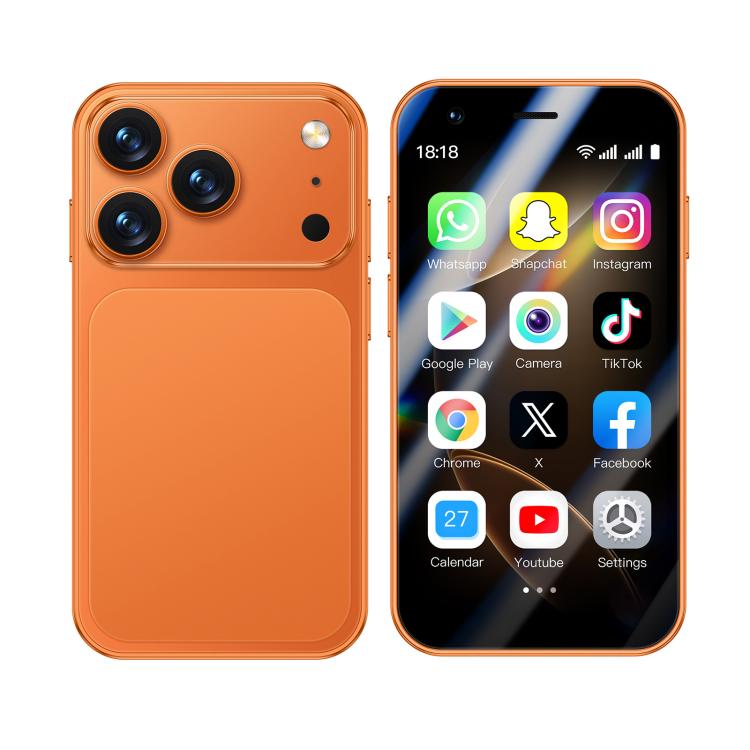 A17 mini, 2 Go + 16 Go, écran 3 pouces, Android 8.1, processeur quadricœur MTK6580, réseau 3G, double SIM