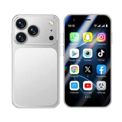 A17 mini, 2 Go + 16 Go, écran 3 pouces, Android 8.1, processeur quadricœur MTK6580, réseau 3G, double SIM