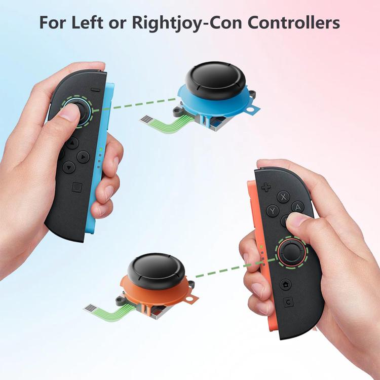 1 paire de joysticks analogiques 3D originaux avec boutons pour manette, For Nintendo Switch 2