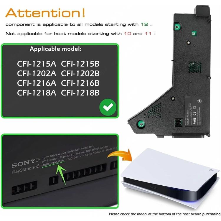 Alimentation ADP-400FR CFI-1215, For Sony PS5