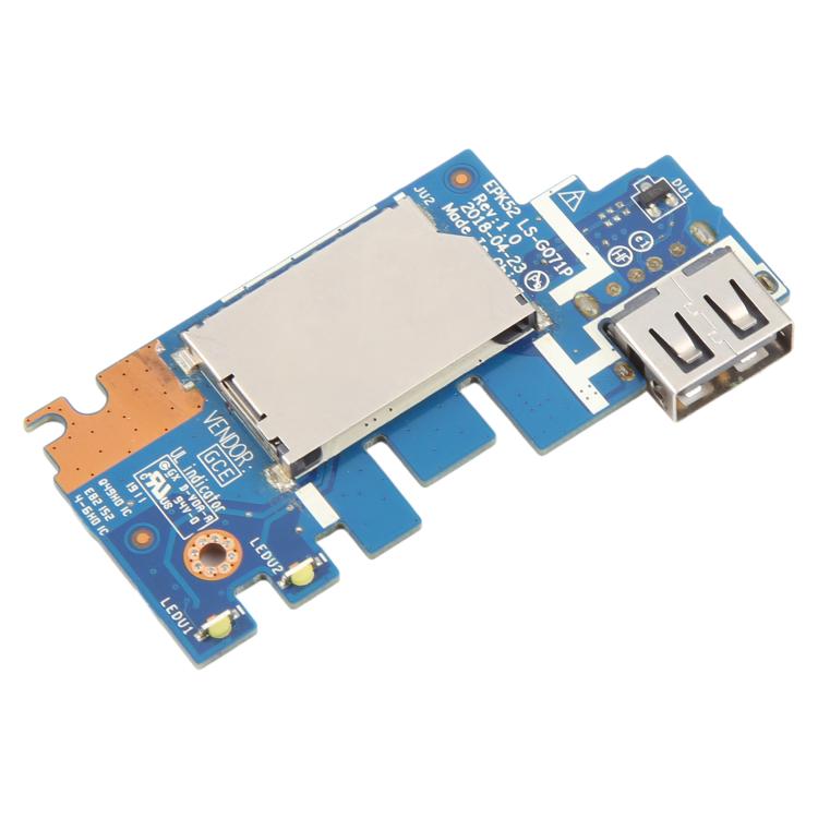 Lecteur de carte SD à interface USB LS-G071P, For HP 15-DA 15-DB 250