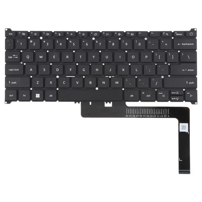 Clavier pour ordinateur portable (version américaine) compatible avec Acer Spin 3 SP314-55 SP314-55N / Spin 5 SP514-51 SP514-51N, For Acer Spin 3 SP314-55 SP314-55N