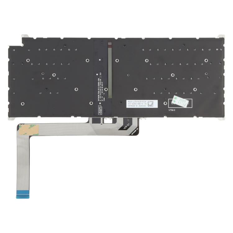 Clavier rétroéclairé pour ordinateur portable (version américaine) compatible avec les modèles Acer Swift SF314-44 / SF314-71 / N21H3 / SF314-512 / N21C2 / SF514-56T, For Acer Swift SF314-44