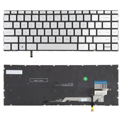 Clavier rétroéclairé pour ordinateur portable HP Pavilion 13-BE Aero 13-BE0000 13-BE1075CL 13-BE2000 TPN-W152 (version américaine), For HP Pavilion 13-BE Aero 13-BE0000
