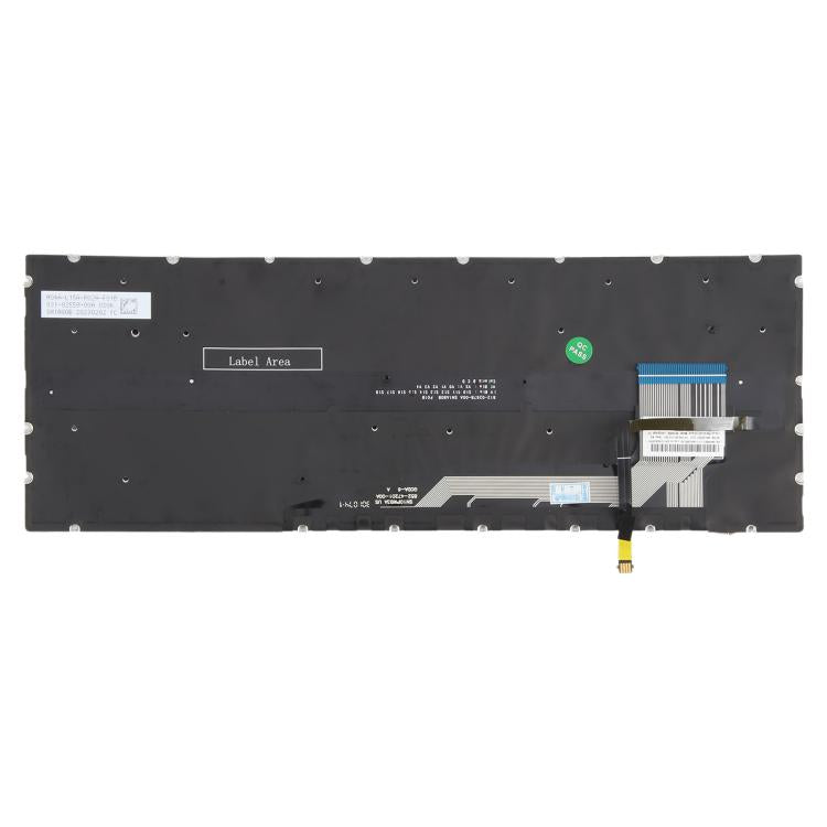 Clavier rétroéclairé pour ordinateur portable HP Pavilion 13-BE Aero 13-BE0000 13-BE1075CL 13-BE2000 TPN-W152 (version américaine), For HP Pavilion 13-BE Aero 13-BE0000