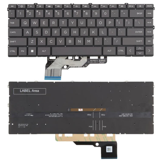 Clavier rétroéclairé pour ordinateur portable HP Envy 15-FE 15-FE0013DX 15-FH 15-FH0013DX TPN-C165 (version américaine), For HP Envy 15-FE
