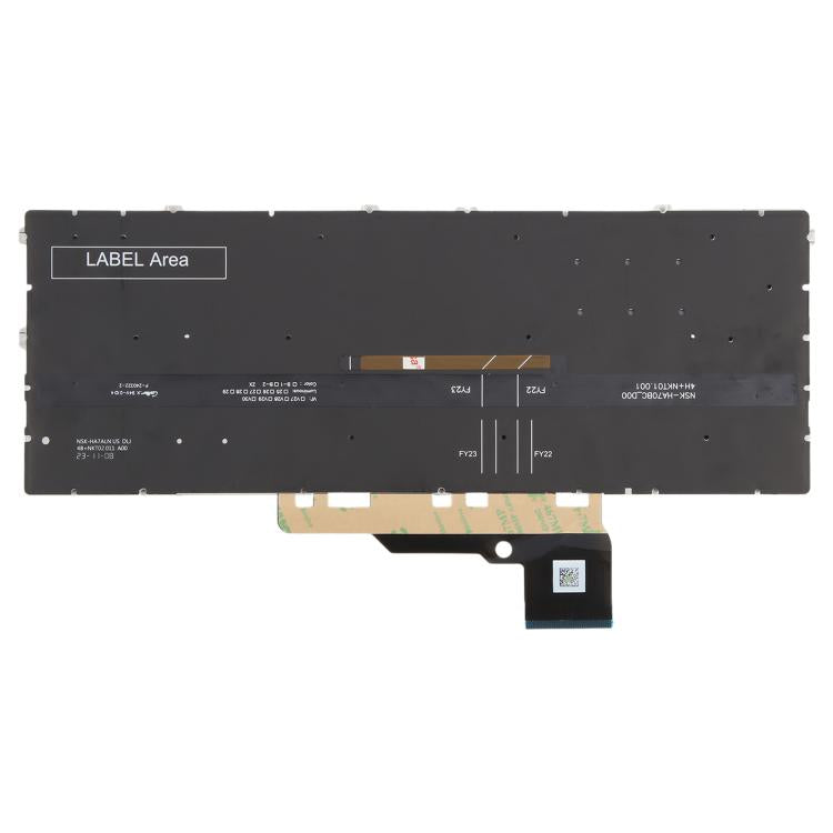 Clavier rétroéclairé pour ordinateur portable HP Envy 15-FE 15-FE0013DX 15-FH 15-FH0013DX TPN-C165 (version américaine), For HP Envy 15-FE