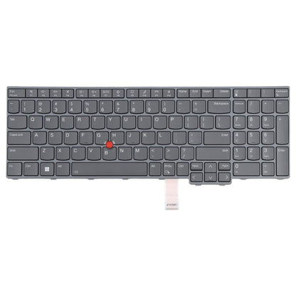 Clavier rétroéclairé pour ordinateur portable Lenovo ThinkPad P16 Gen 1, P16 Gen 2, 21D6, 21D7, 21FB et 21FA (version américaine)., For Lenovo ThinkPad P16 Gen 1