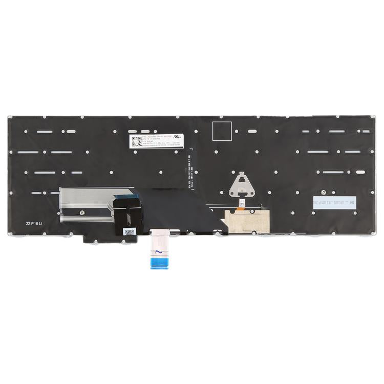 Clavier rétroéclairé pour ordinateur portable Lenovo ThinkPad P16 Gen 1, P16 Gen 2, 21D6, 21D7, 21FB et 21FA (version américaine)., For Lenovo ThinkPad P16 Gen 1
