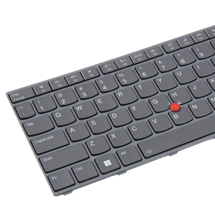 Clavier rétroéclairé pour ordinateur portable Lenovo ThinkPad P16 Gen 1, P16 Gen 2, 21D6, 21D7, 21FB et 21FA (version américaine)., For Lenovo ThinkPad P16 Gen 1