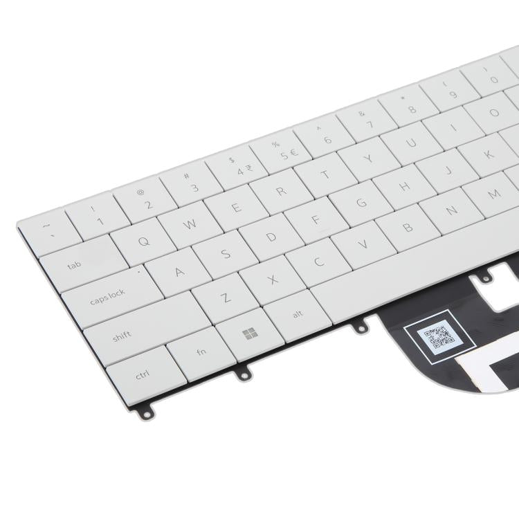 Clavier rétroéclairé pour ordinateur portable Dell XPS 14 9440 / XPS 16 9640 0P66PH / 0DFRF5 2024 (version américaine), For Dell XPS 14 9440(White)