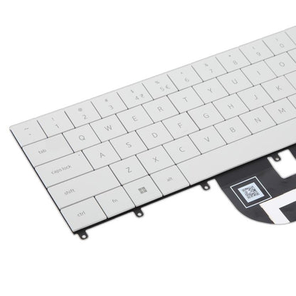 Clavier rétroéclairé pour ordinateur portable Dell XPS 14 9440 / XPS 16 9640 0P66PH / 0DFRF5 2024 (version américaine), For Dell XPS 14 9440(White)