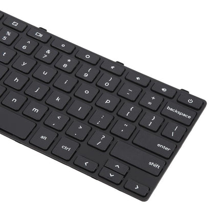 Clavier pour ordinateur portable (version américaine) avec bouton d'alimentation pour Dell Chromebook 11 3180 3189 3190 3380 3300 3310, For Dell Chromebook 11 3180(Black)