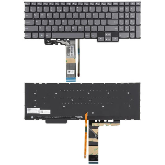 Clavier rétroéclairé pour ordinateur portable (version américaine) avec fonction pointage, compatible avec Lenovo ThinkBook 16p G3 ARH / 16p G4 IRH / 16p G2 ACH, For Lenovo ThinkBook 16p G3 ARH