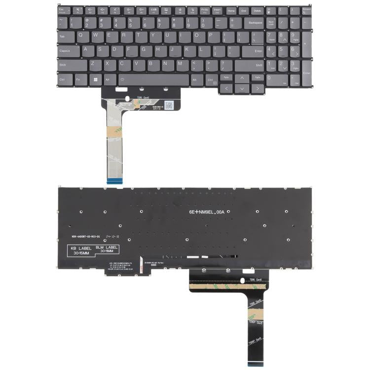 Clavier rétroéclairé pour ordinateur portable Lenovo ThinkBook 16 G6 / 16 G6 IRL 21KH / 16 G6 ABP 21KK (version américaine), For Lenovo ThinkBook 16 G6