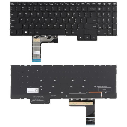 Clavier rétroéclairé pour ordinateur portable (version américaine) compatible avec les modèles Lenovo Y7000P 16IRX9 2024 et Legion 15IRH8 R7000P 2023, For Lenovo Y7000P 2024