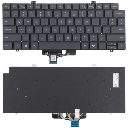Clavier pour ordinateur portable Dell Pro 14 Plus PB14250 14255 Pro Max série 14 (version américaine), For Dell Pro 14 Plus PB14250(Grey)