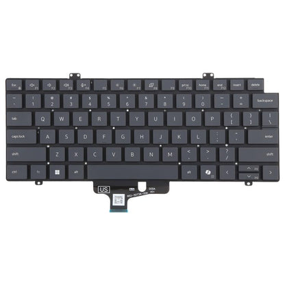 Clavier pour ordinateur portable Dell Pro 14 Plus PB14250 14255 Pro Max série 14 (version américaine), For Dell Pro 14 Plus PB14250(Grey)