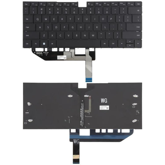 Clavier rétroéclairé pour ordinateur portable Huawei Matebook X EUL-W19 EUL-W19P EUL-W29P EUL-WX9 (version américaine), For Huawei Matebook X