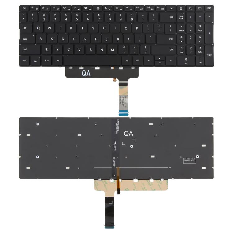 Clavier rétroéclairé pour ordinateur portable Huawei MateBook D16 MCLF-16 MCLG-16 (version américaine), For Huawei MateBook D16