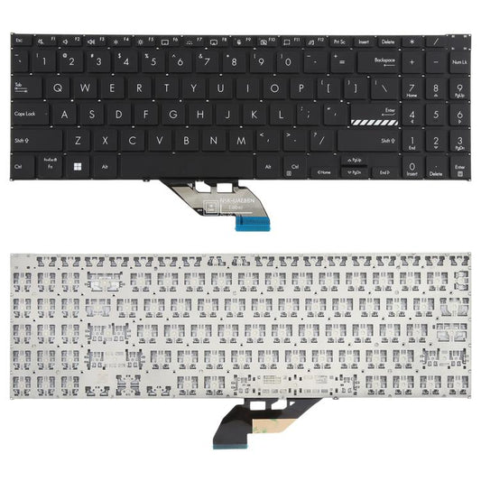 Clavier pour ordinateur portable ASUS Vivobook S 16 Flip TP3604 TP3604VA TN3604 TN3604U (version américaine), For ASUS Vivobook S 16 Flip(Black)