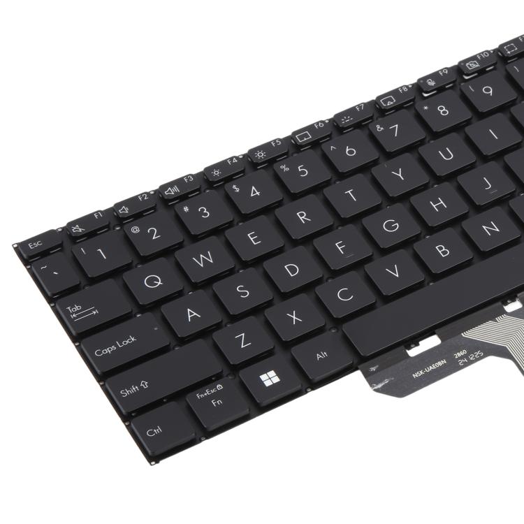Clavier pour ordinateur portable ASUS Vivobook Pro 16 K6502 K6602 ZC ZE (version américaine), For ASUS Vivobook Pro 16(Black)