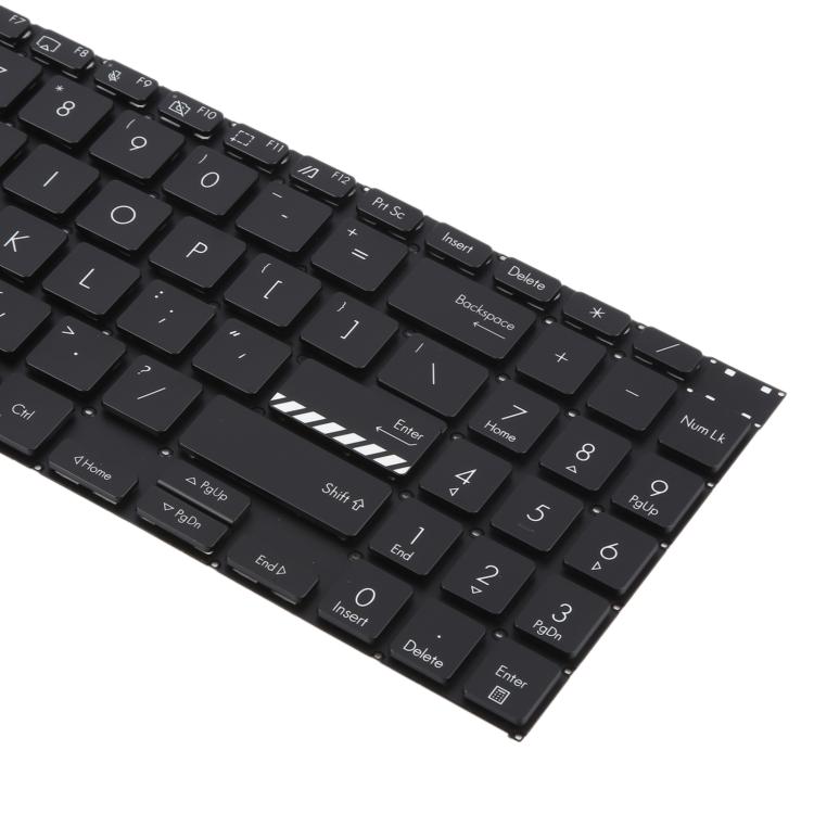 Clavier pour ordinateur portable ASUS Vivobook Pro 16 K6502 K6602 ZC ZE (version américaine), For ASUS Vivobook Pro 16(Black)