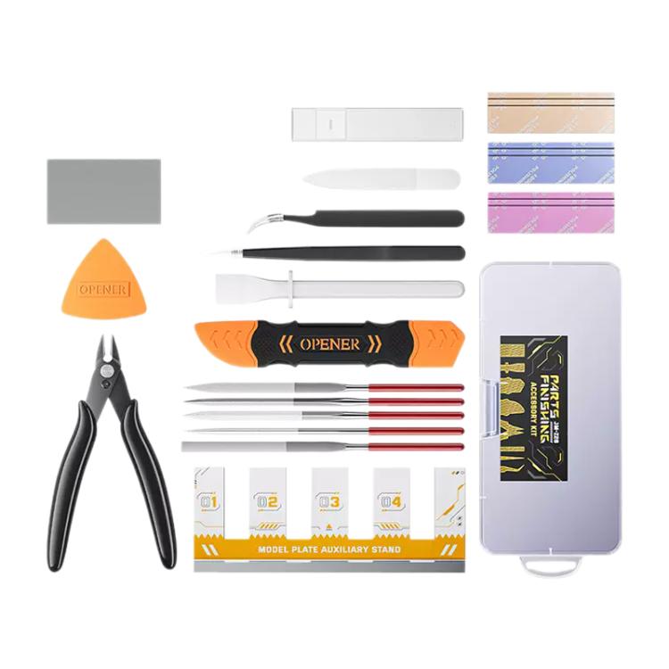 Ensemble d'accessoires de polissage et d'ébavurage multifonctions JAKEMY JM-Z28, JAKEMY JM-Z28
