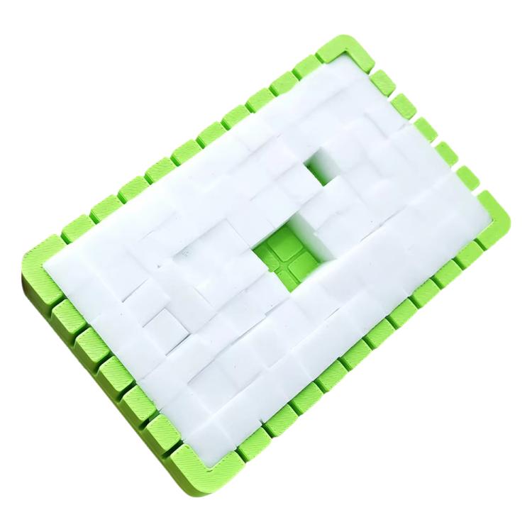 Boîte de rangement pour éponges de découpe Nano BEST BST-QJ3 avec 10 feuilles d'éponge, BEST BST-QJ3