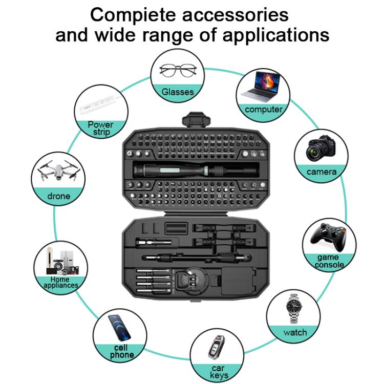 Kit d'outils de tournevis de précision 152 en 1