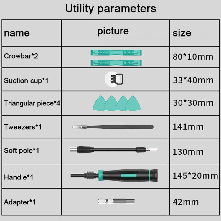 Kit d'outils de tournevis de précision 152 en 1