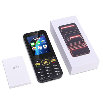 Téléphone à touches UNIWA F26 Pro, 2 Go + 16 Go, écran tactile 2,8 pouces, Android 8.1, processeur quadricœur Mediatek MT6737M, 23 touches, double SIM, réseau 4G, compatible WhatsApp et YouTube.