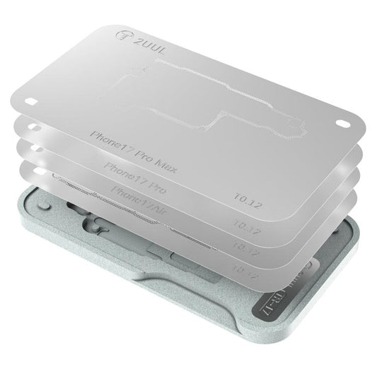 Ensemble de pochoirs de reballage BGA de couche intermédiaire 2uul BH40 pour iPhone 17 Series, 2uul BH40