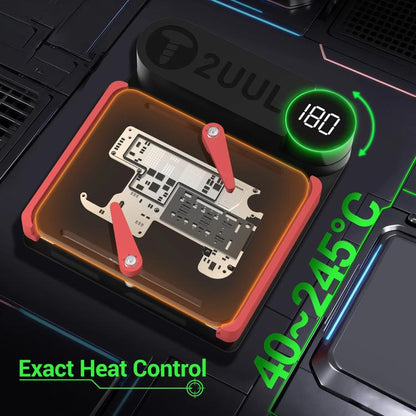 Préchauffeur HOT-BLOCK pour le recollage et le délaminage de la carte mère 2uul PH11, EU Plug, US Plug