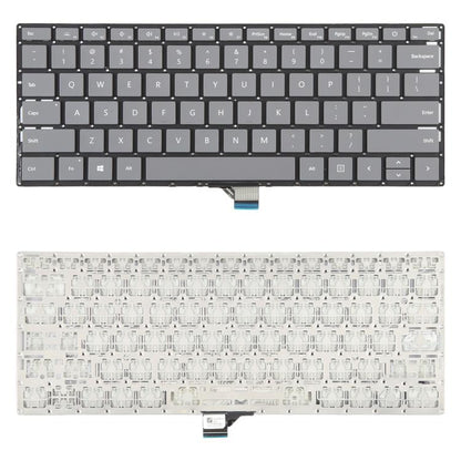 Clavier d'ordinateur portable version américaine, For Microsoft Surface Laptop 3 / 4 / 5, For Microsoft Surface Laptop 3 / 4 / 5(Gray), For Microsoft Surface Laptop 3 / 4 / 5(Silver)