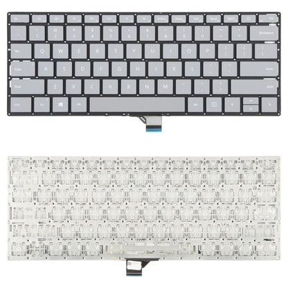 Clavier d'ordinateur portable version américaine, For Microsoft Surface Laptop 3 / 4 / 5, For Microsoft Surface Laptop 3 / 4 / 5(Gray), For Microsoft Surface Laptop 3 / 4 / 5(Silver)