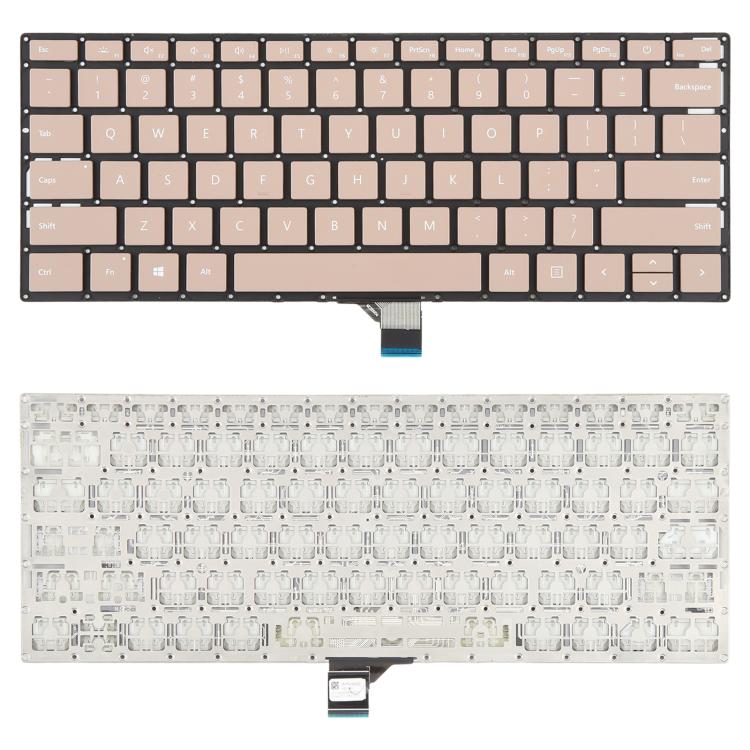 Clavier d'ordinateur portable version américaine, For Microsoft Surface Laptop 3 / 4(Gold)