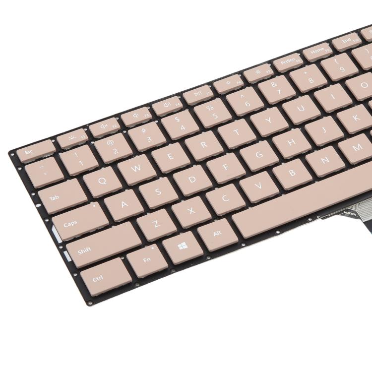 Clavier d'ordinateur portable version américaine, For Microsoft Surface Laptop 3 / 4(Gold)