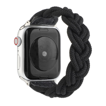 Bracelet de montre tissé élastique pour Apple Watch Series 6 & SE & 5 & 4 40mm / 3 & 2 & 1 38mm, 120mm, 130mm, 150mm, 160mm