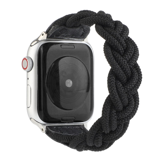 Bracelet de montre tissé élastique pour Apple Watch Series 6 & SE & 5 & 4 40mm / 3 & 2 & 1 38mm, 120mm, 130mm, 150mm, 160mm