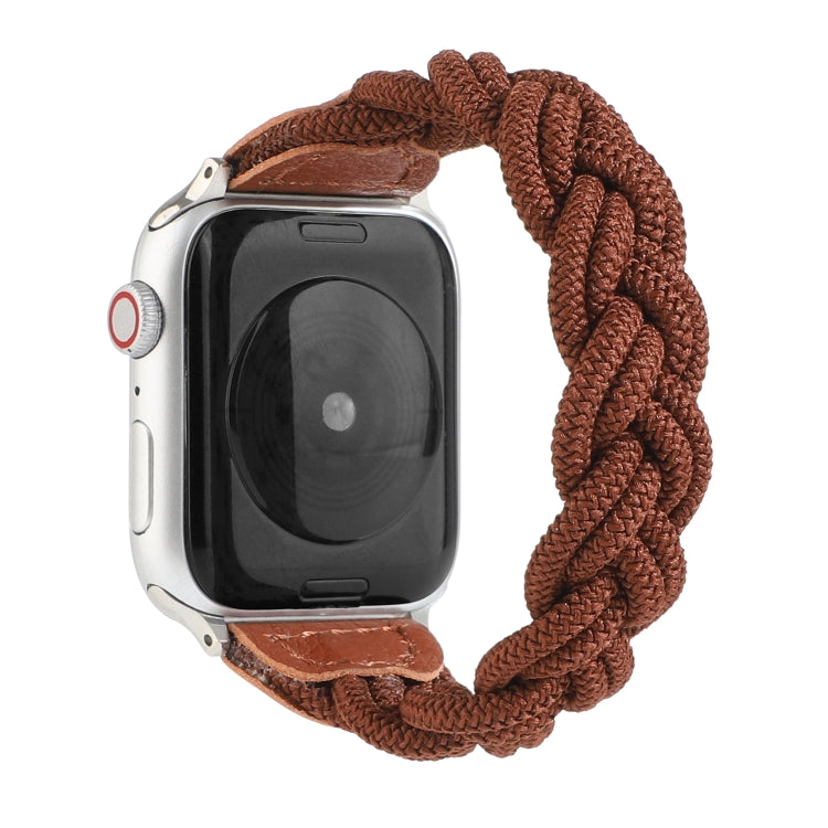 Bracelet de montre tissé élastique pour Apple Watch Series 6 & SE & 5 & 4 40mm / 3 & 2 & 1 38mm, 120mm, 130mm, 150mm, 160mm