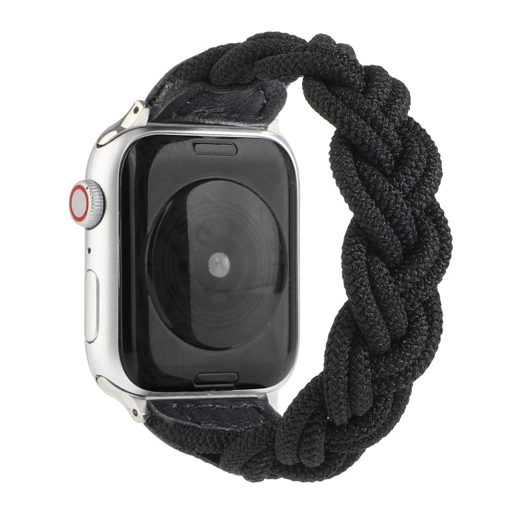 Bracelet de montre tissé élastique pour Apple Watch Series 6 & SE & 5 & 4 40mm / 3 & 2 & 1 38mm, 120mm, 130mm, 150mm, 160mm