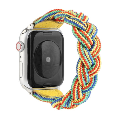 Bracelet de montre tissé élastique pour Apple Watch Series 6 & SE & 5 & 4 40mm / 3 & 2 & 1 38mm, 120mm, 130mm, 150mm, 160mm